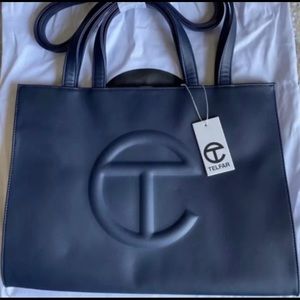 Brand New Telfar Bag- Medium Navy